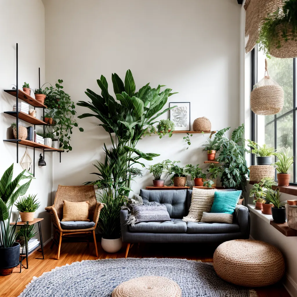sala acochoante decoracao boho 1