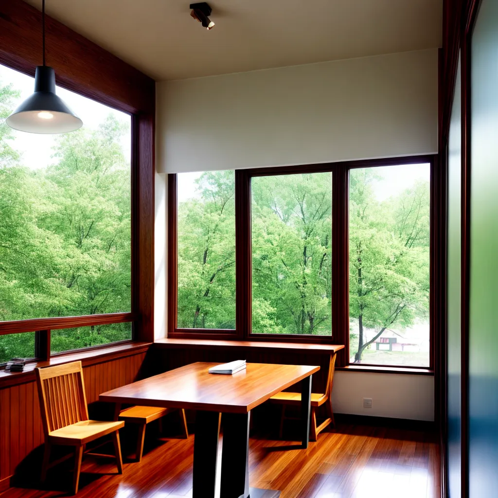 sala estudo jardim livros cafe