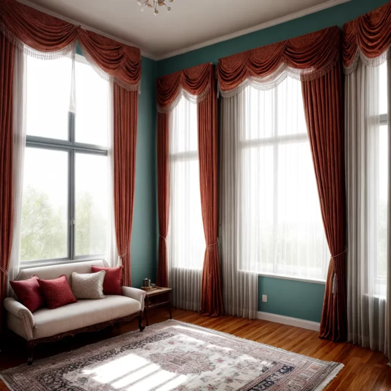 Como usar cortinas de voil bordado na decoração da sua casa