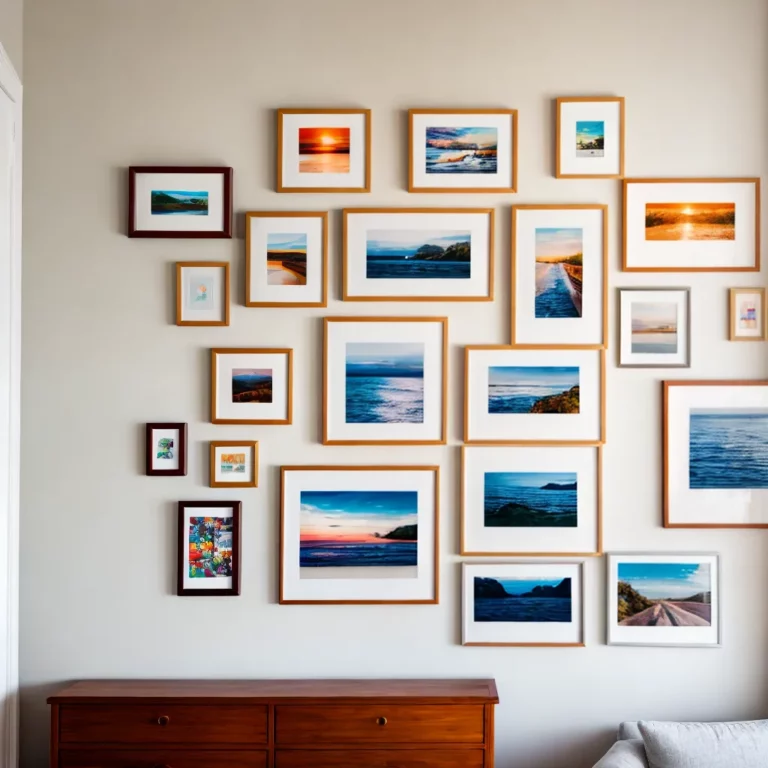 10 ideias para decorar com fotos