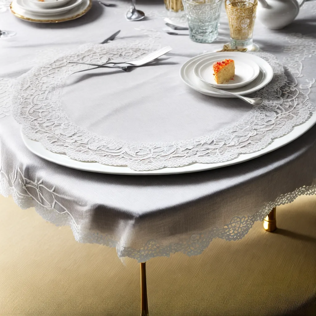 mesa lace cordone decoracao sofisticada
