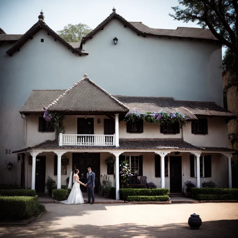 Casamento na vila histórica: ambiente nostálgico