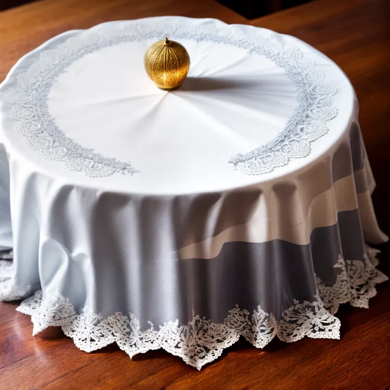 Decoração com renda de Alençon: tradição francesa