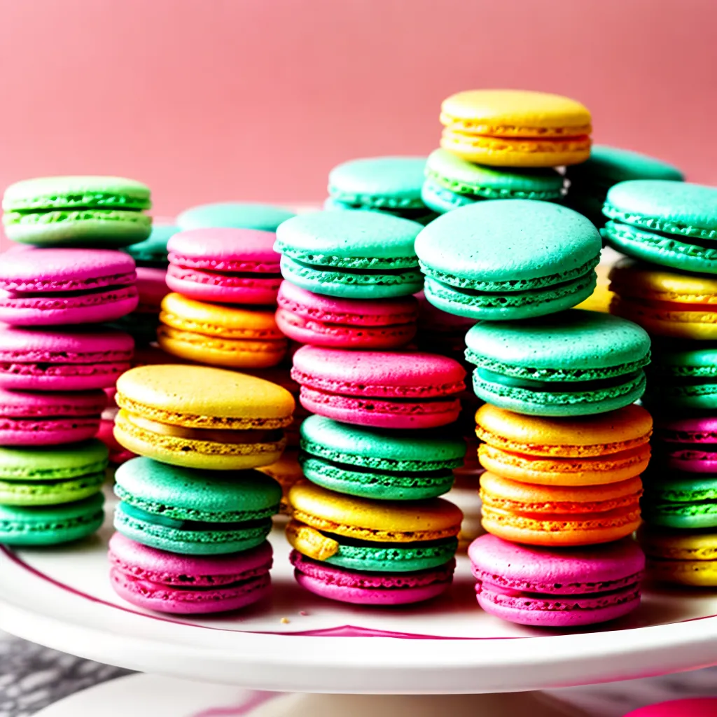mesa sobremesa macarons coloridos mesa sobremesa macarons coloridos