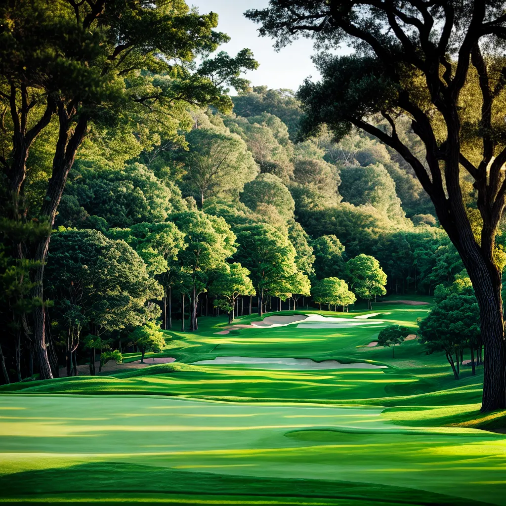 campo golfe casamento ar livre