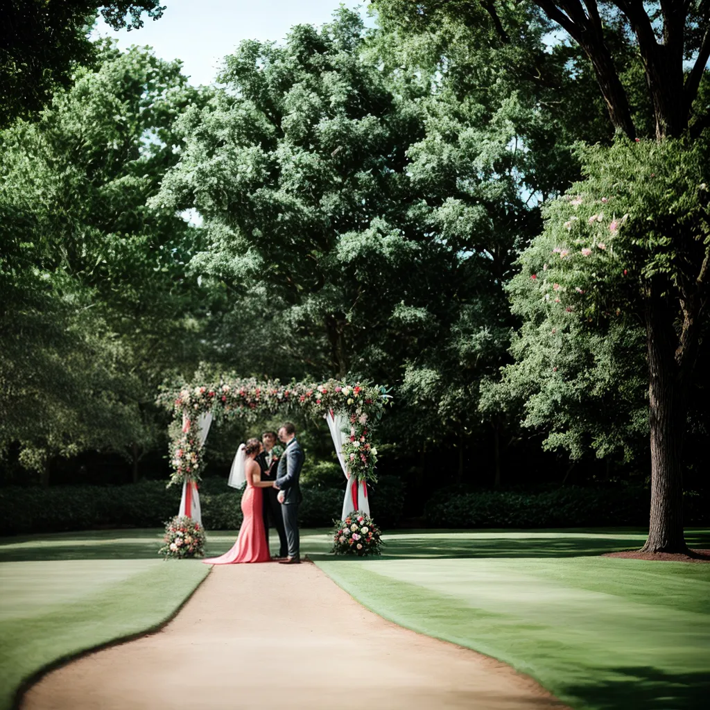 casamento ao ar livre golf clube 2