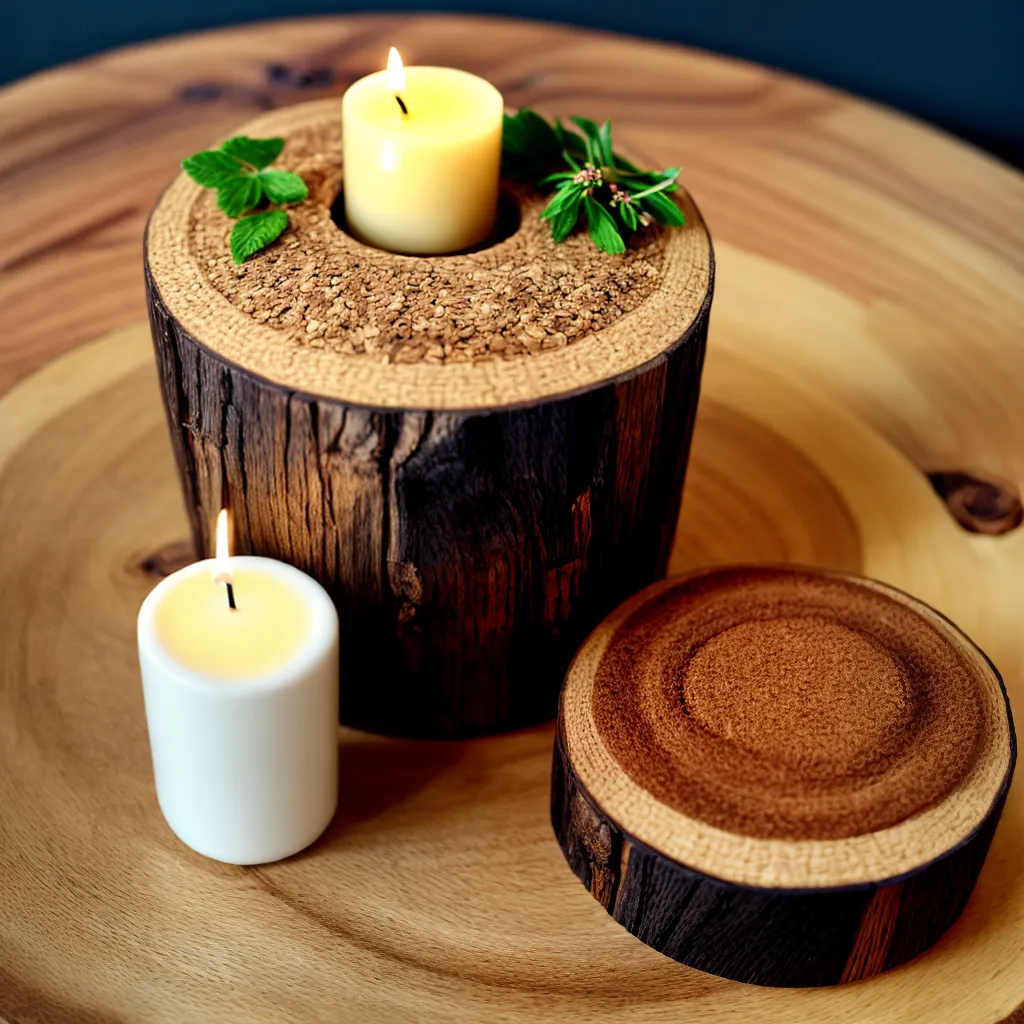 mesa rustica decoracao cortica flores