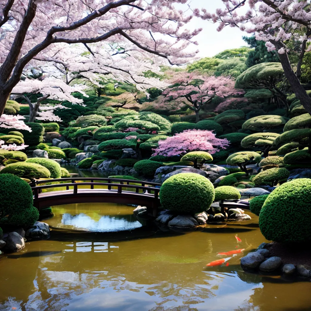 jardim japones cerejeiras pagoda casamento