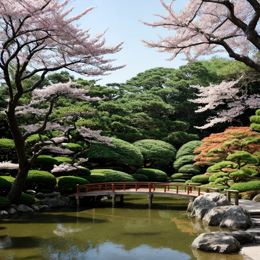 jardim japones casamento cerejeiras noiva