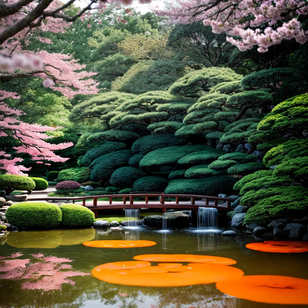 jardim japones cerejeiras pagoda casamento 1