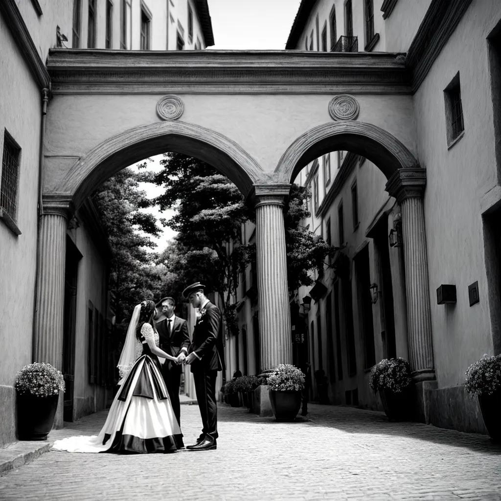 casamento tradicional praca historica