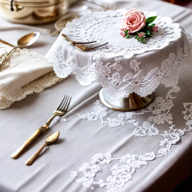 Decoração com renda de Calais: tradição francesa