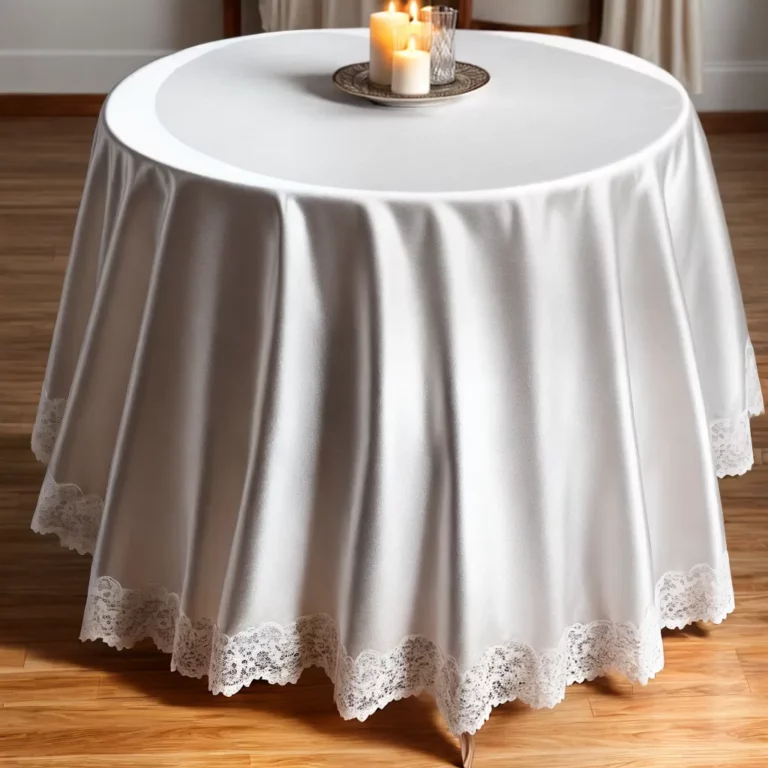 Decoração com renda chantilly: delicadeza e romantismo