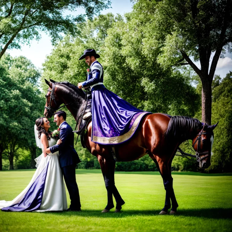 Casamento no centro equestre: tema hípico