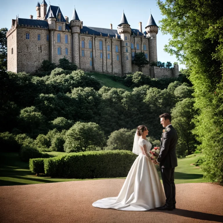 Casamento no castelo medieval: tema histórico