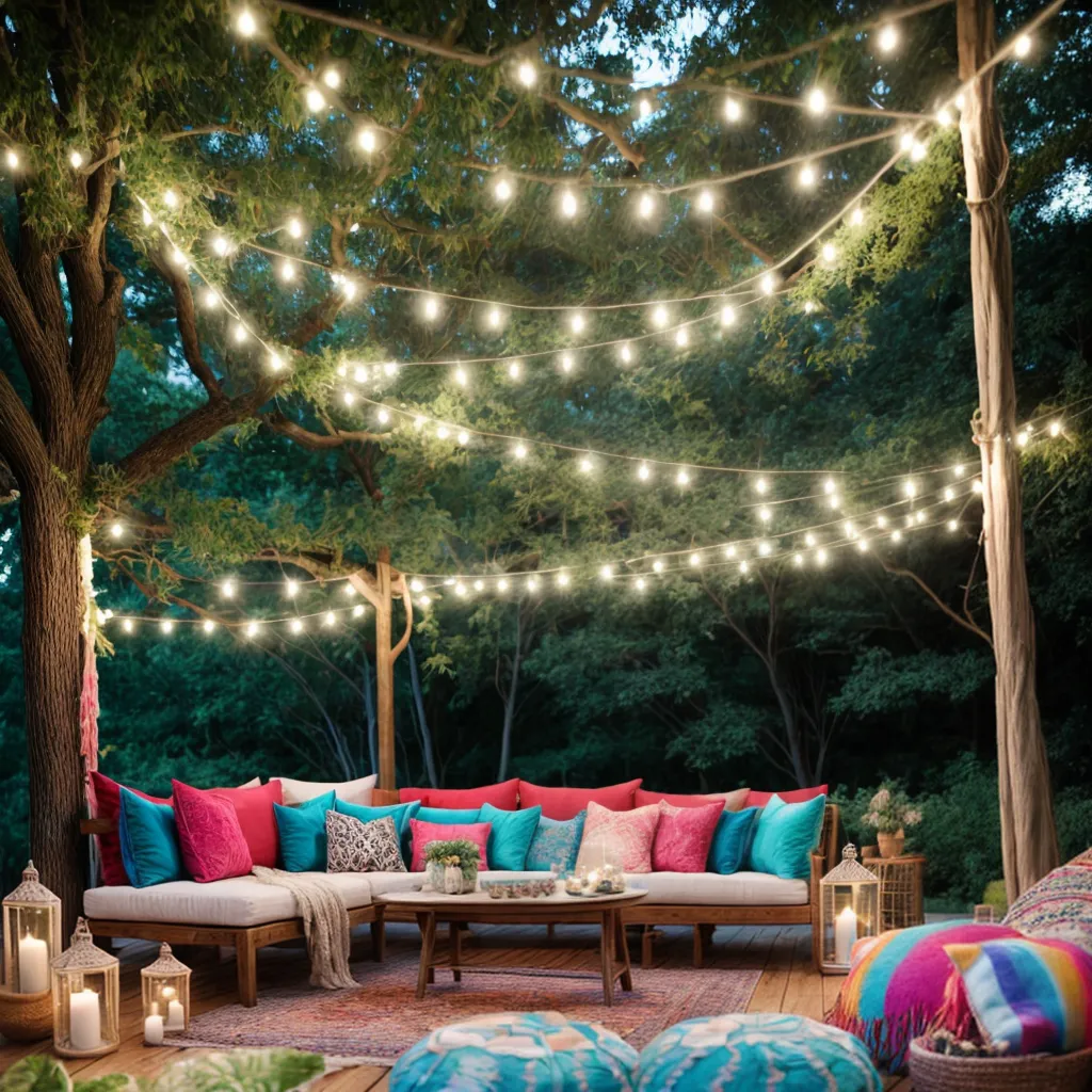 festa ao ar livre boho chic 2