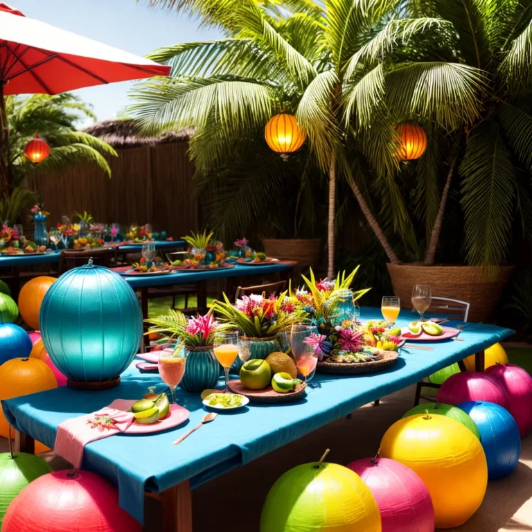 Festa tropical: como organizar e decorar