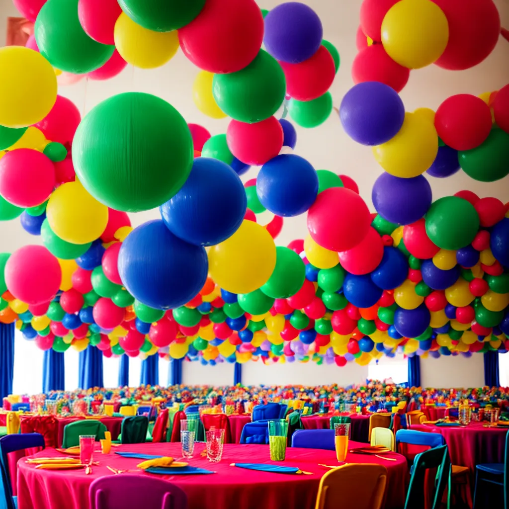festa colorida decoracao diy