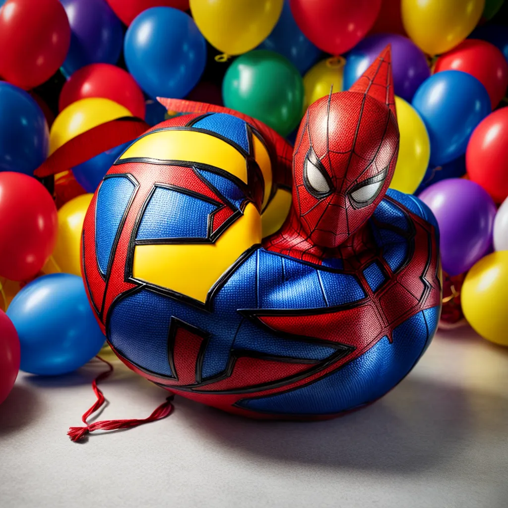 festa super herois decoracao vibrante