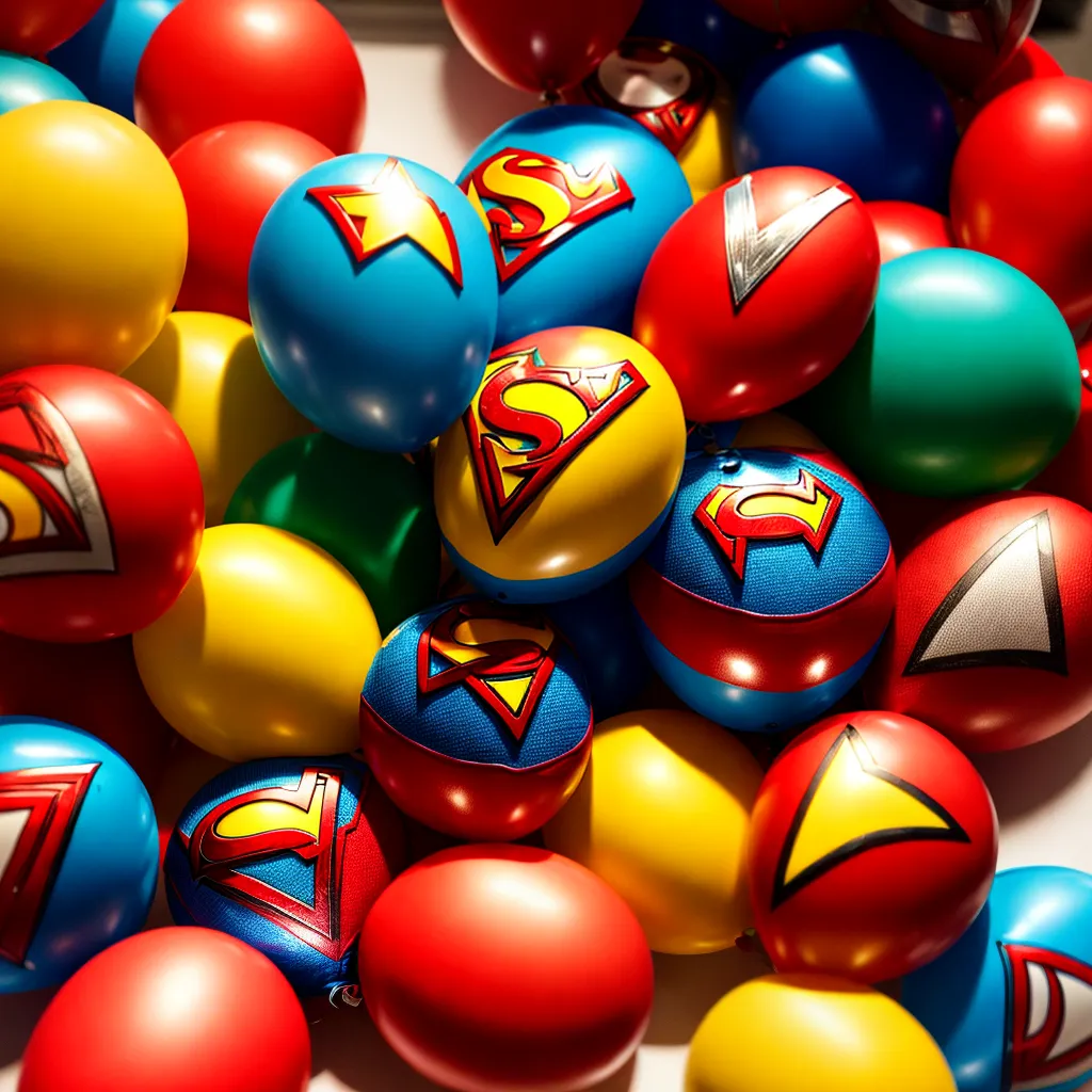 festa super herois decoracao colorida
