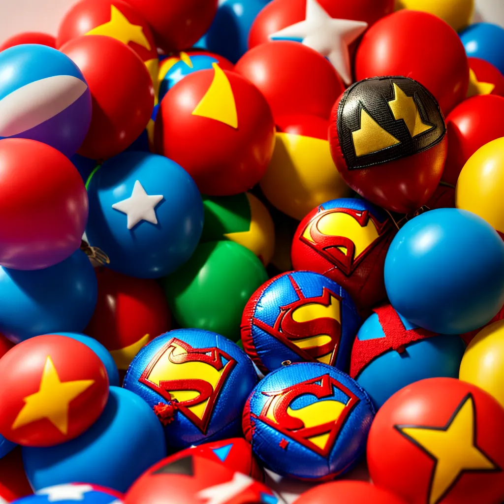 festa superherois decoracao colorida