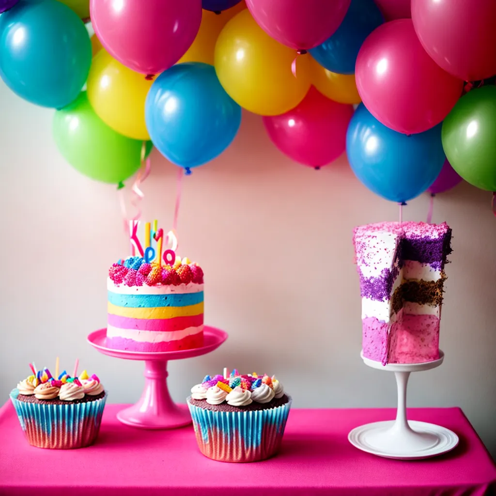 decoracao aniversario colorida bebe um ano