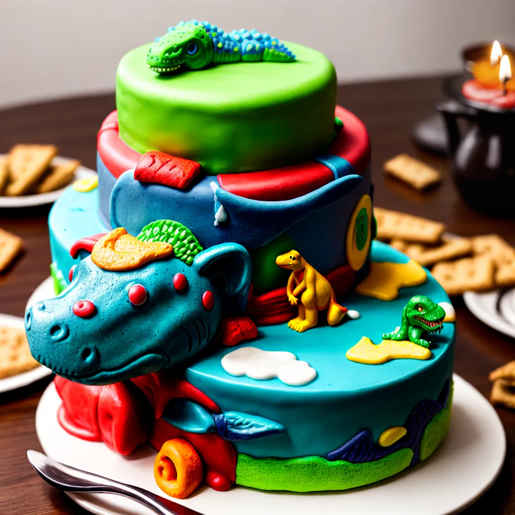 bolo aniversario dinossauro decoracao