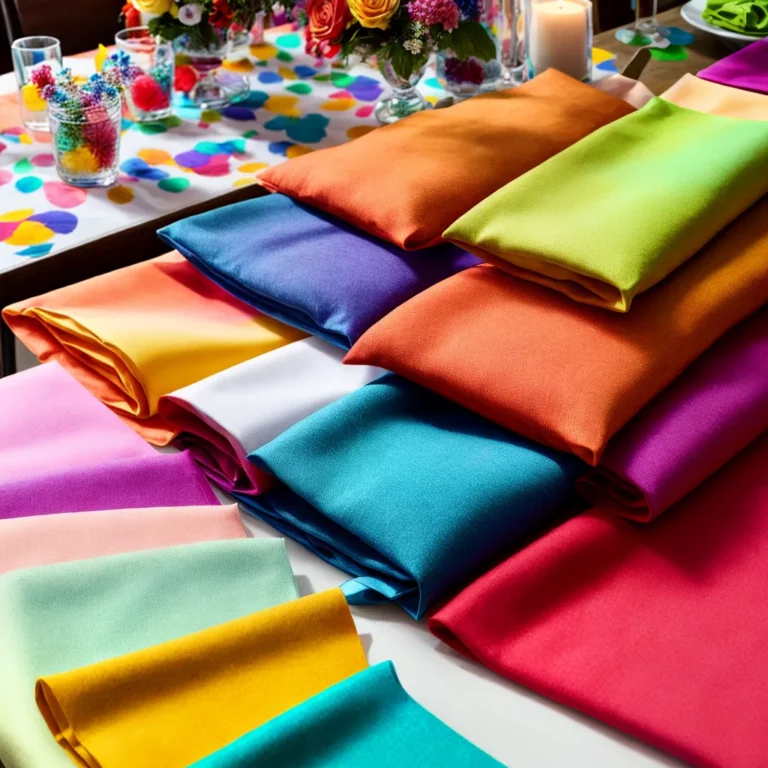 Como usar tecidos na decoração de festas