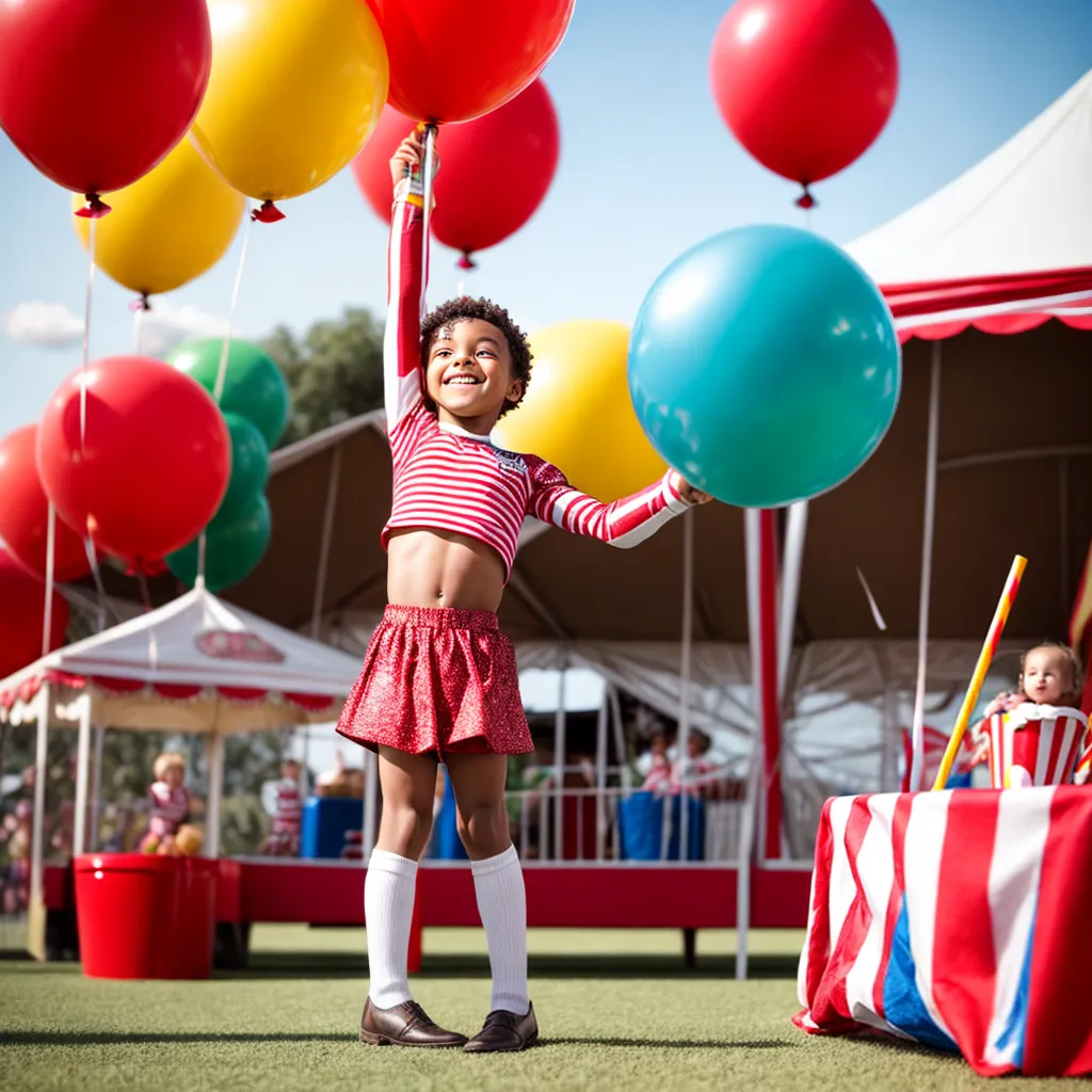 festa aniversario circo vintage 3
