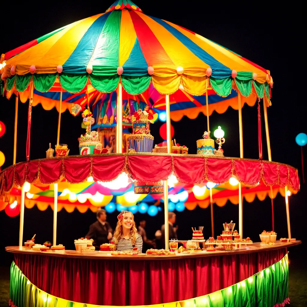 festa circo vintage alegria nostalgia