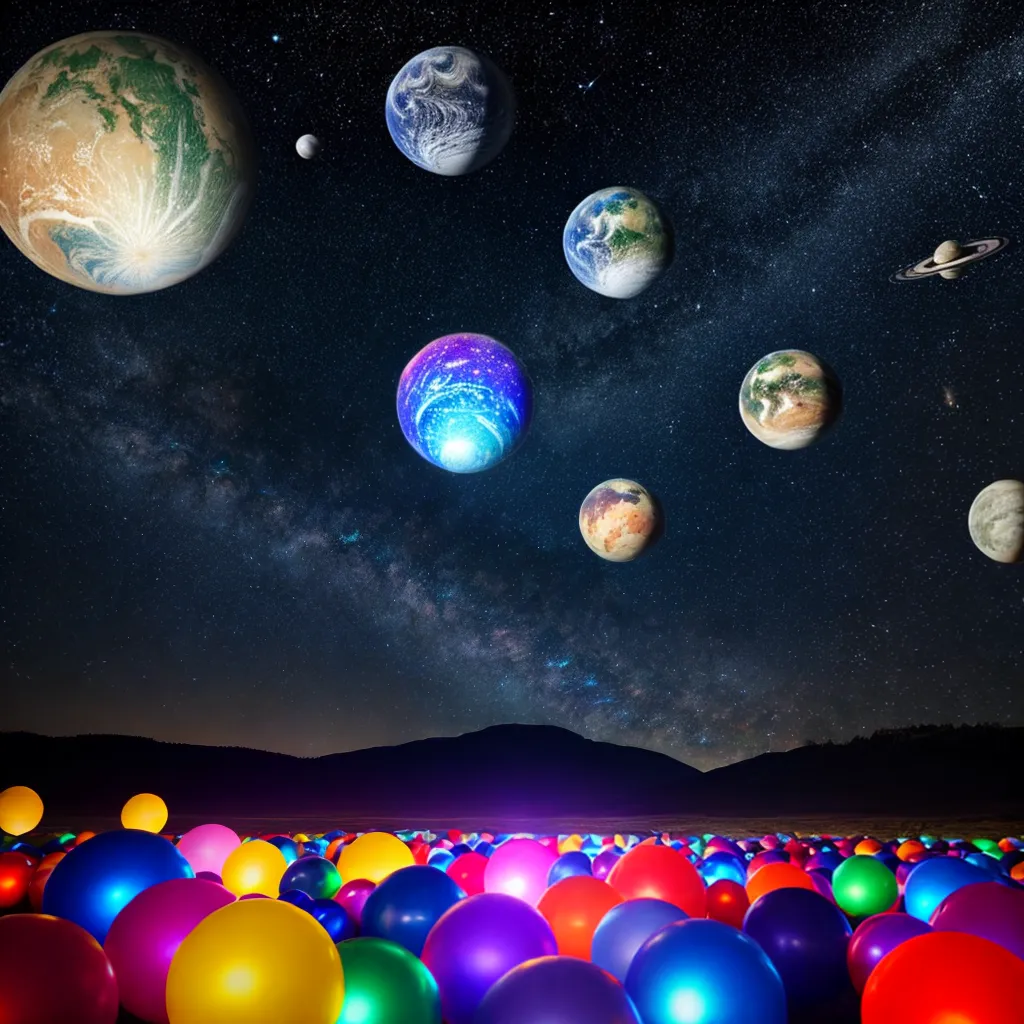 festa celestial bolo galaxia baloes