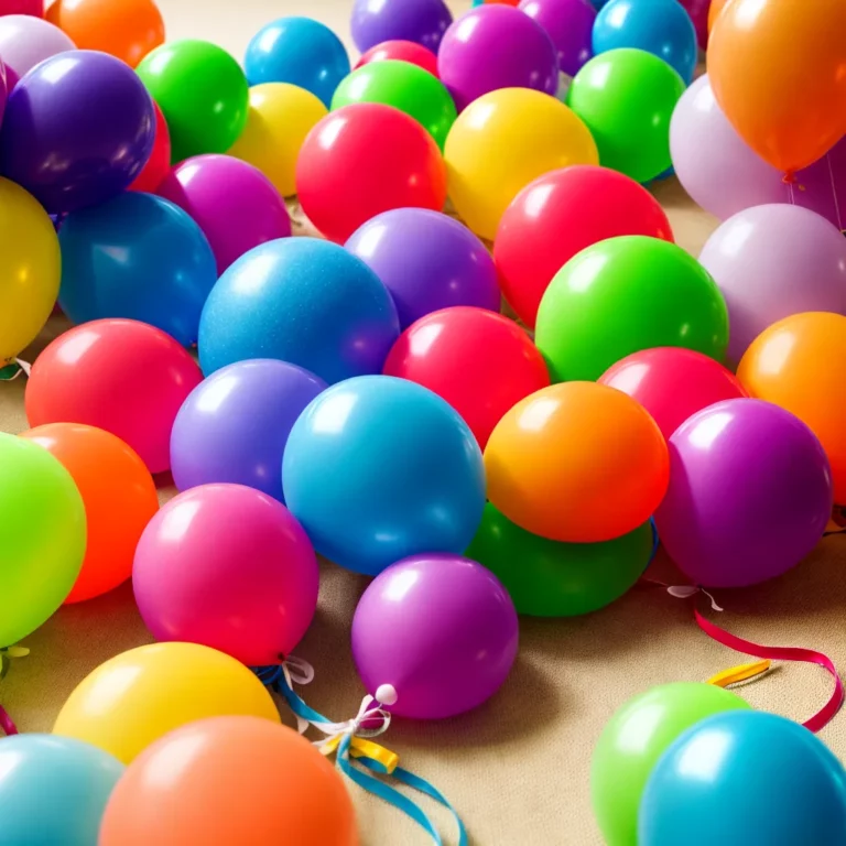 Decoração de festa com tema de arco-íris