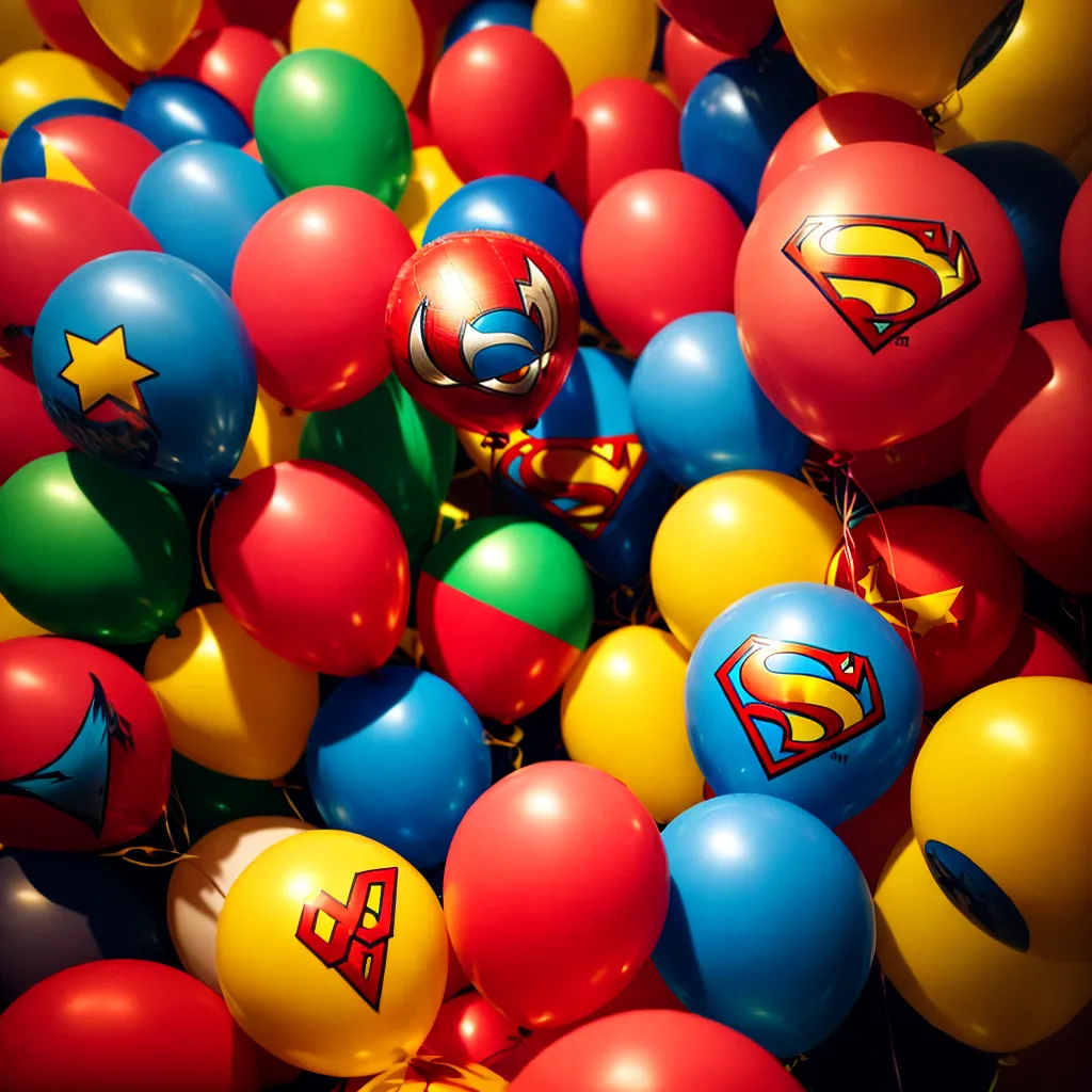 festa super herois decoracao colorida 1 festa super herois decoracao colorida 1