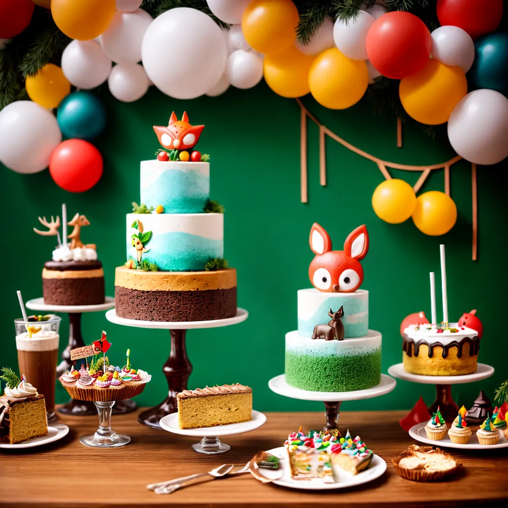 festa aniversario floresta decoracao