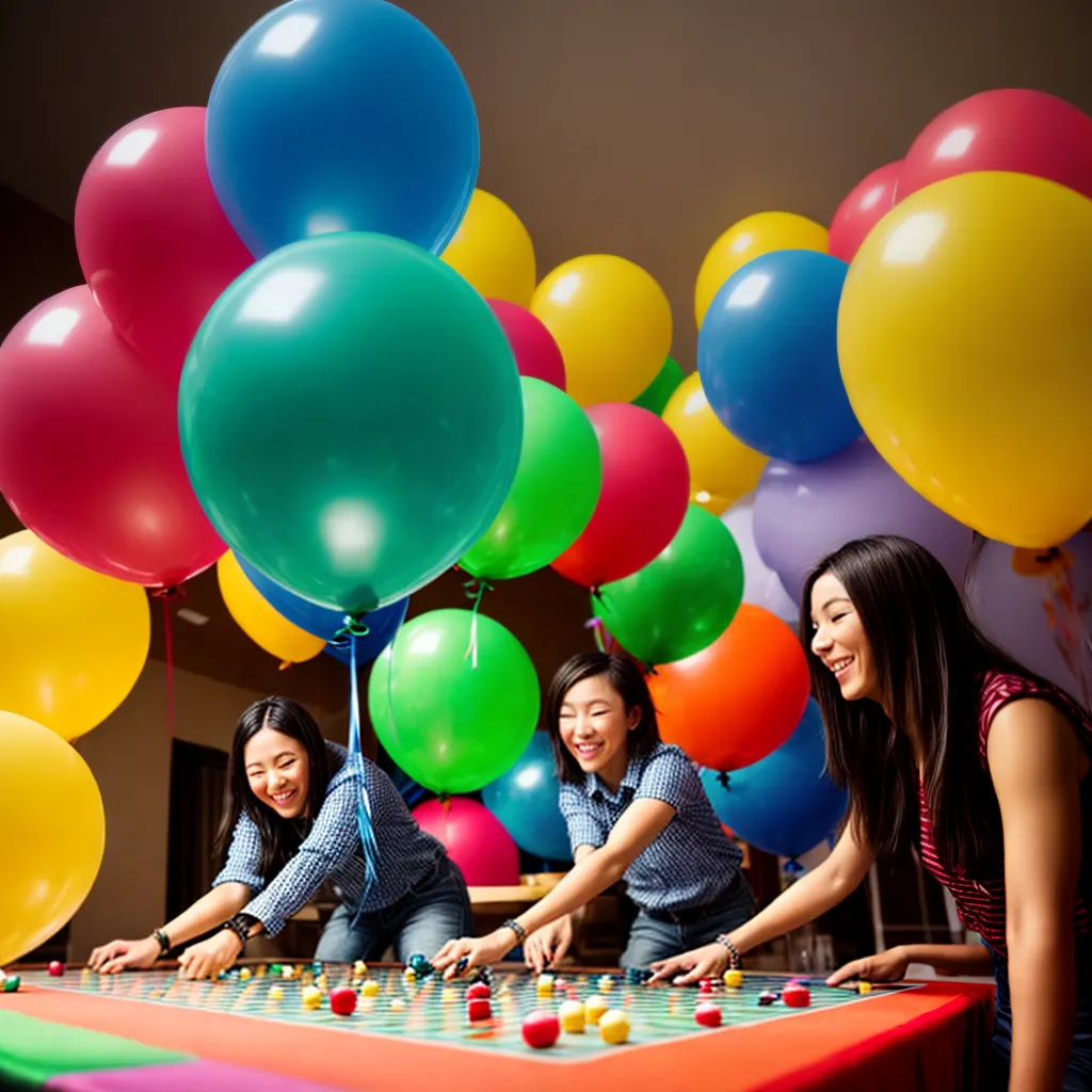 festa tabuleiro jogos alegria convidados