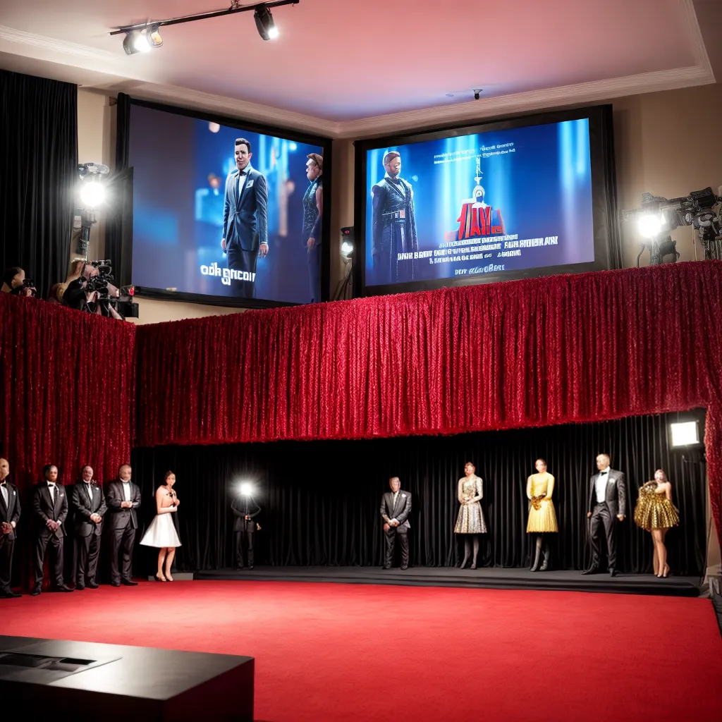 tapete vermelho estrelas hollywood cinema bolo