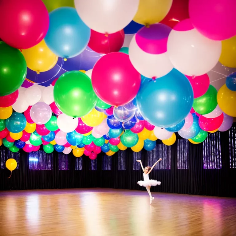 Festa de aniversário com tema de dança e balé
