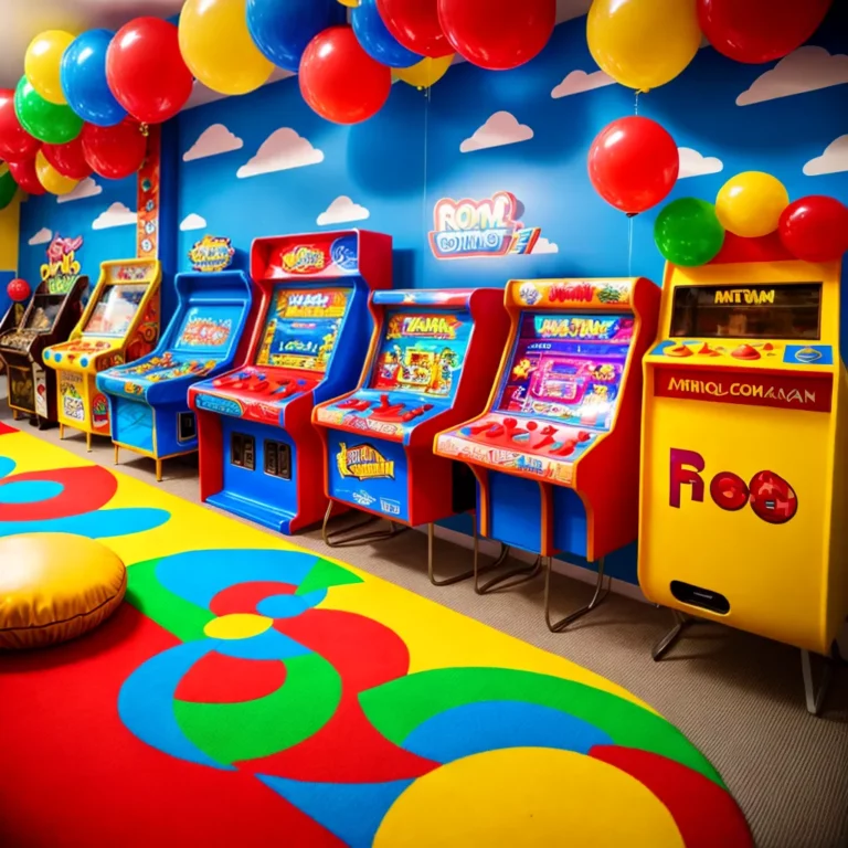 Festa de aniversário com tema de jogos eletrônicos retrô