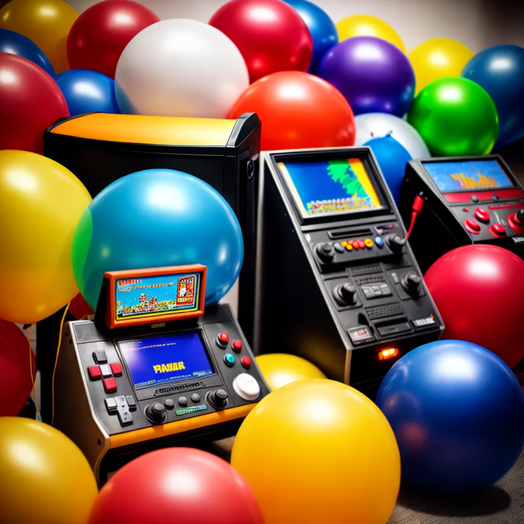 festa aniversario tema retro jogos 2
