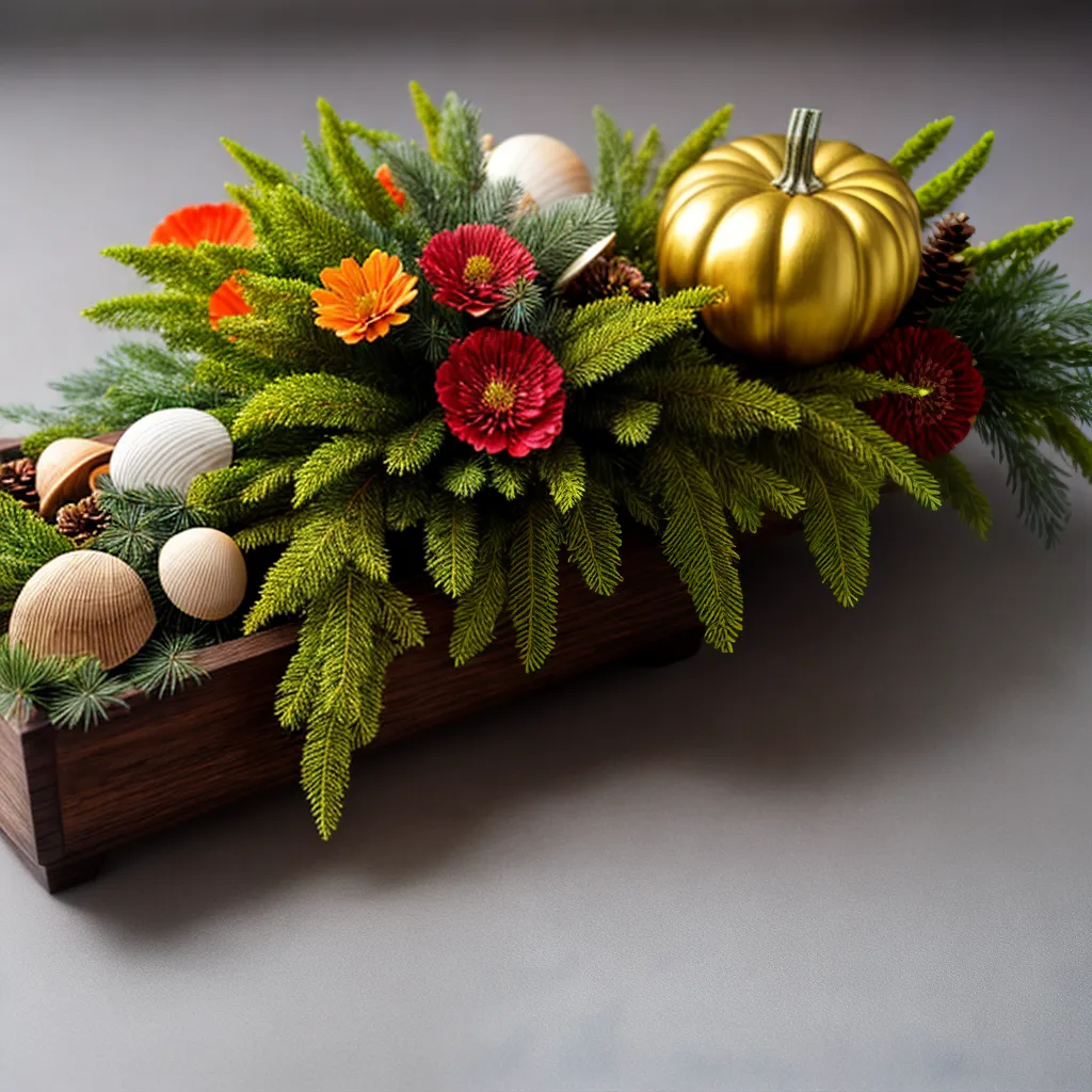 decoracao festiva quatro estacoes