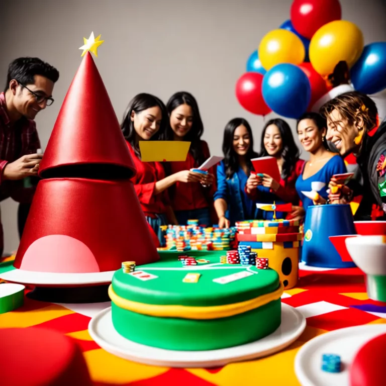 Festa de aniversário com tema de jogos de cartas