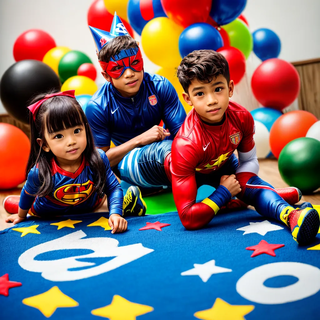 festa aniversario super herois esportes 1