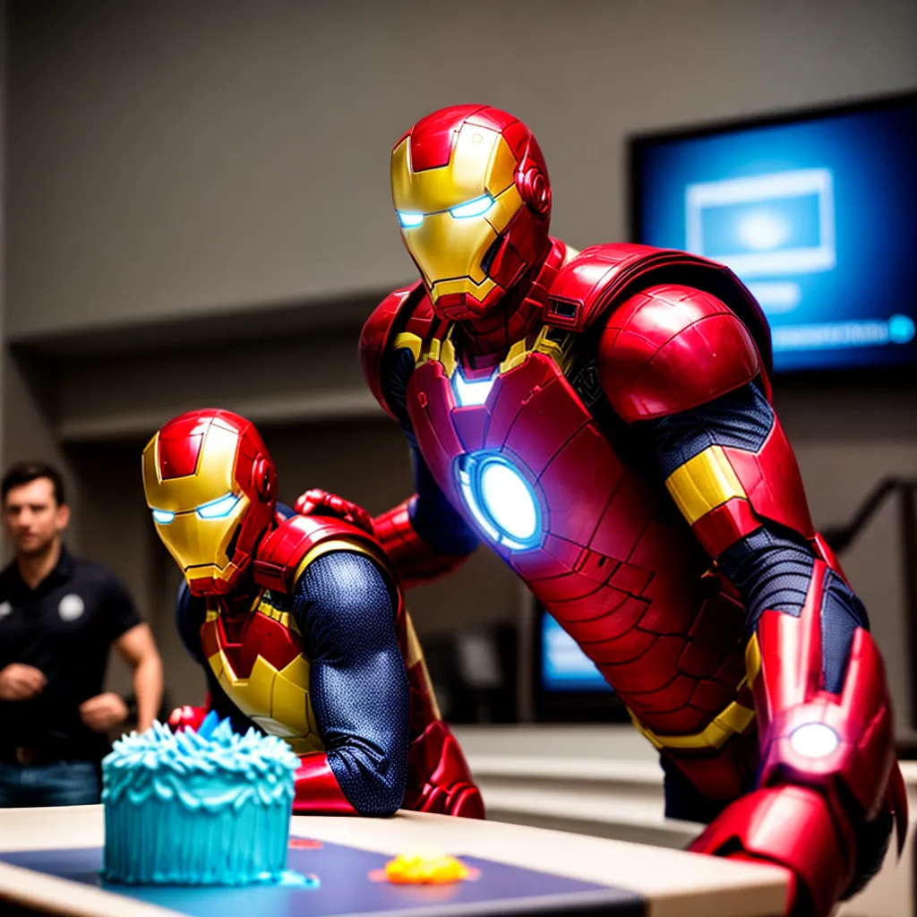 festa aniversario super heroi tecnologia