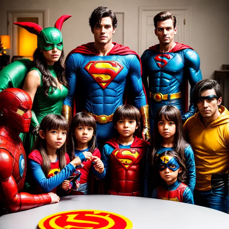 Festa de aniversário com tema de super-heróis da literatura clássica