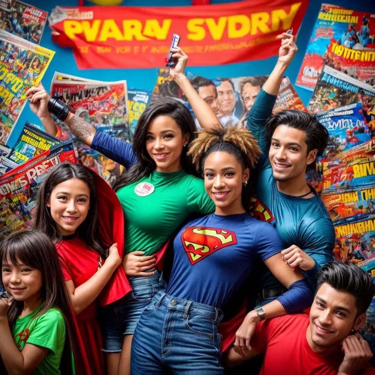 Festa de aniversário com tema de super-heróis do jornalismo