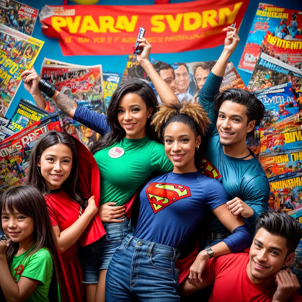 festa jornalismo super heroi