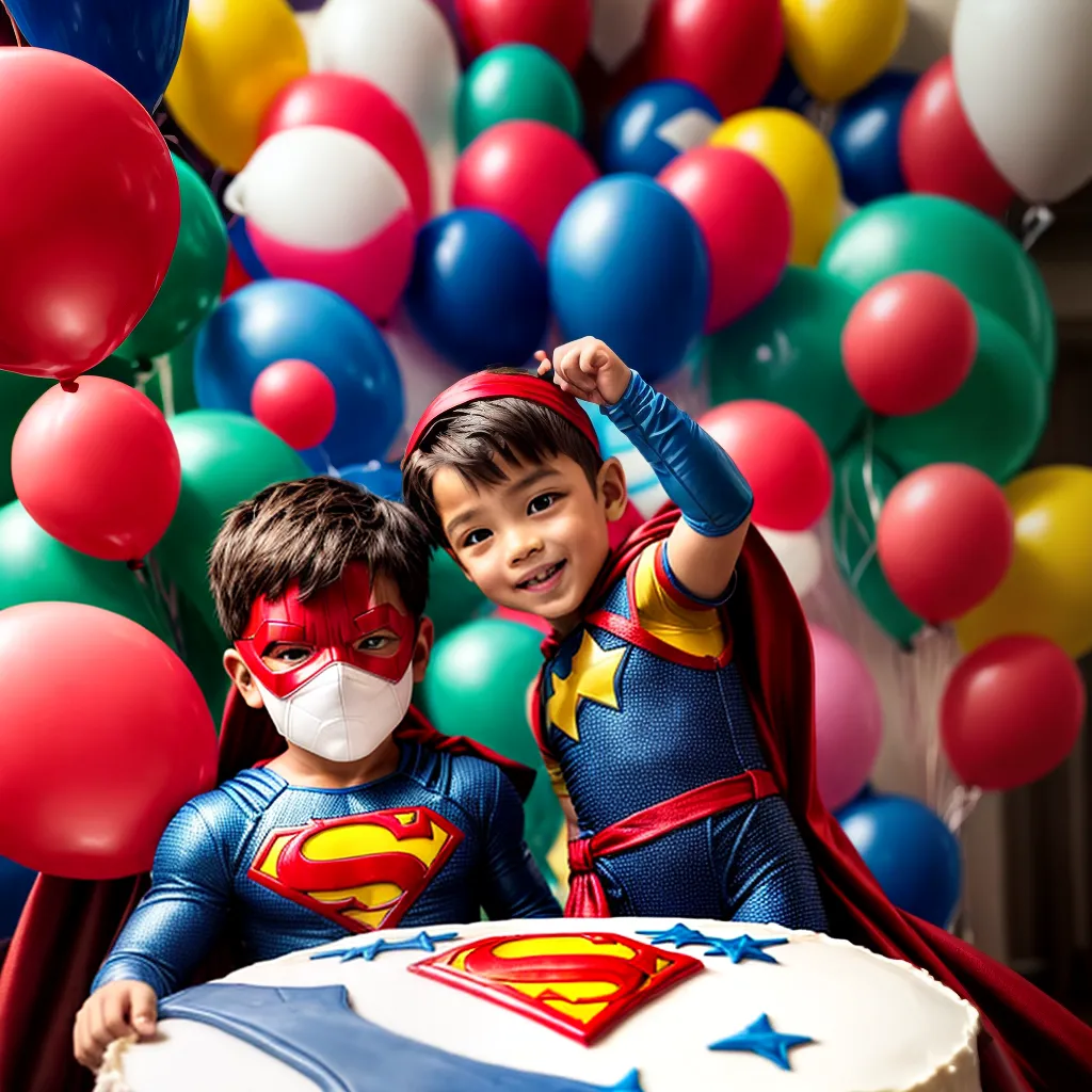 festa aniversario super herois criancas 4