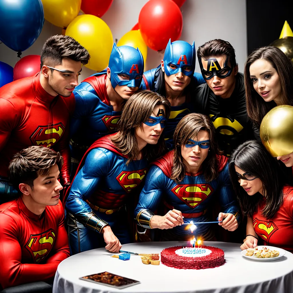 criancas super herois bolo arranha ceu