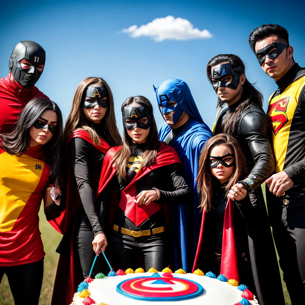 criancas super herois bolo dinheiro