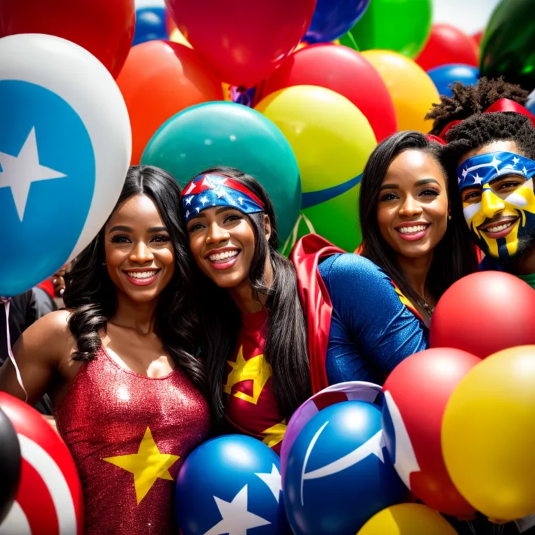 Festa de aniversário com tema de super-heróis da política
